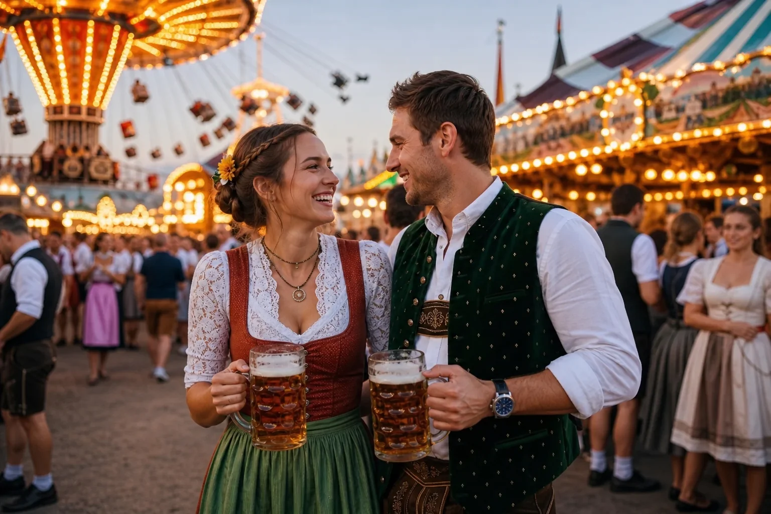 Illustration Festivals und Volksfeste