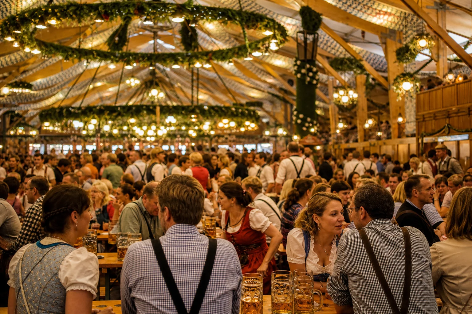 Illustration Oktoberfest als Anwendungsfall für Wahrscheinlichkeitsanalyse